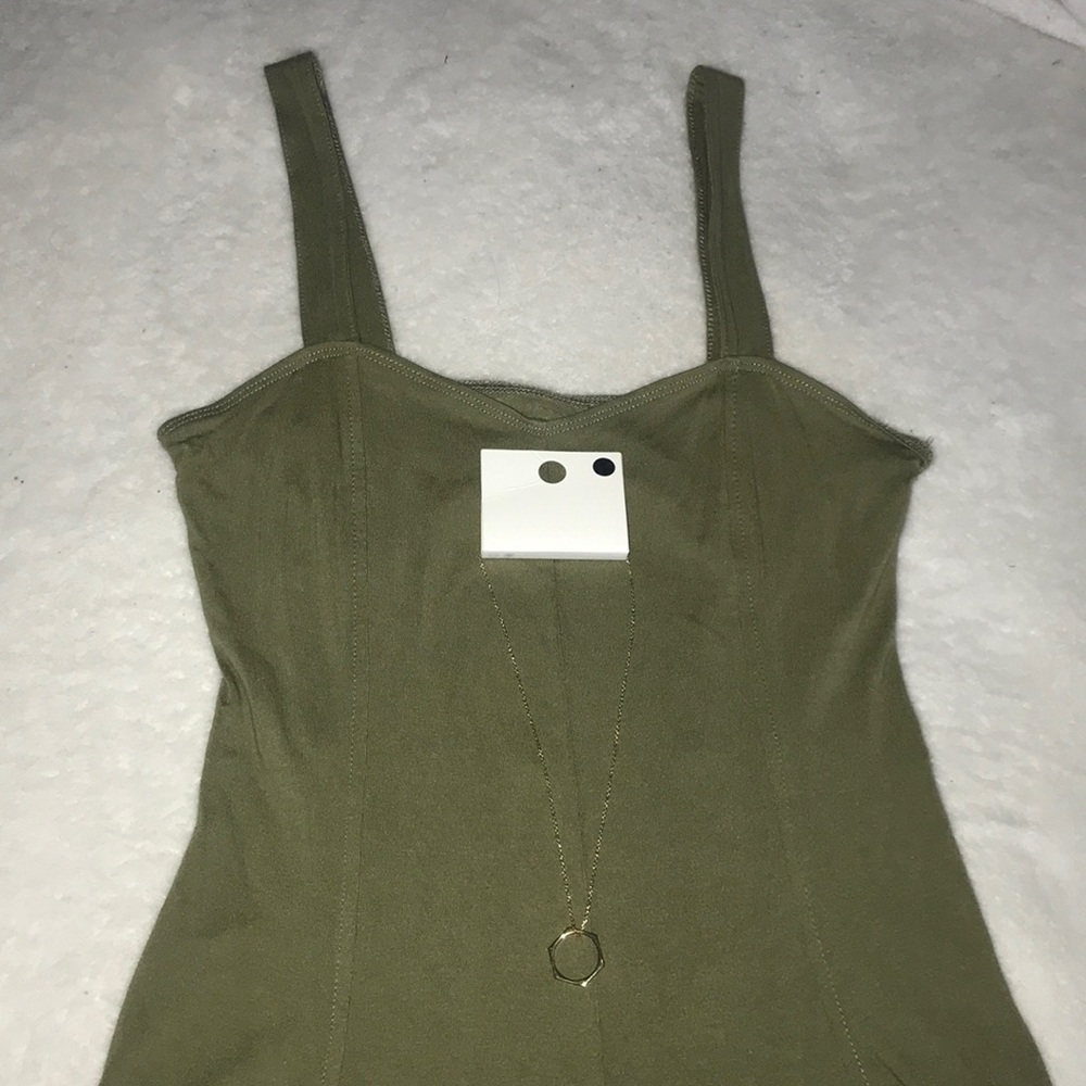 Forever 21 Forest Green Romper